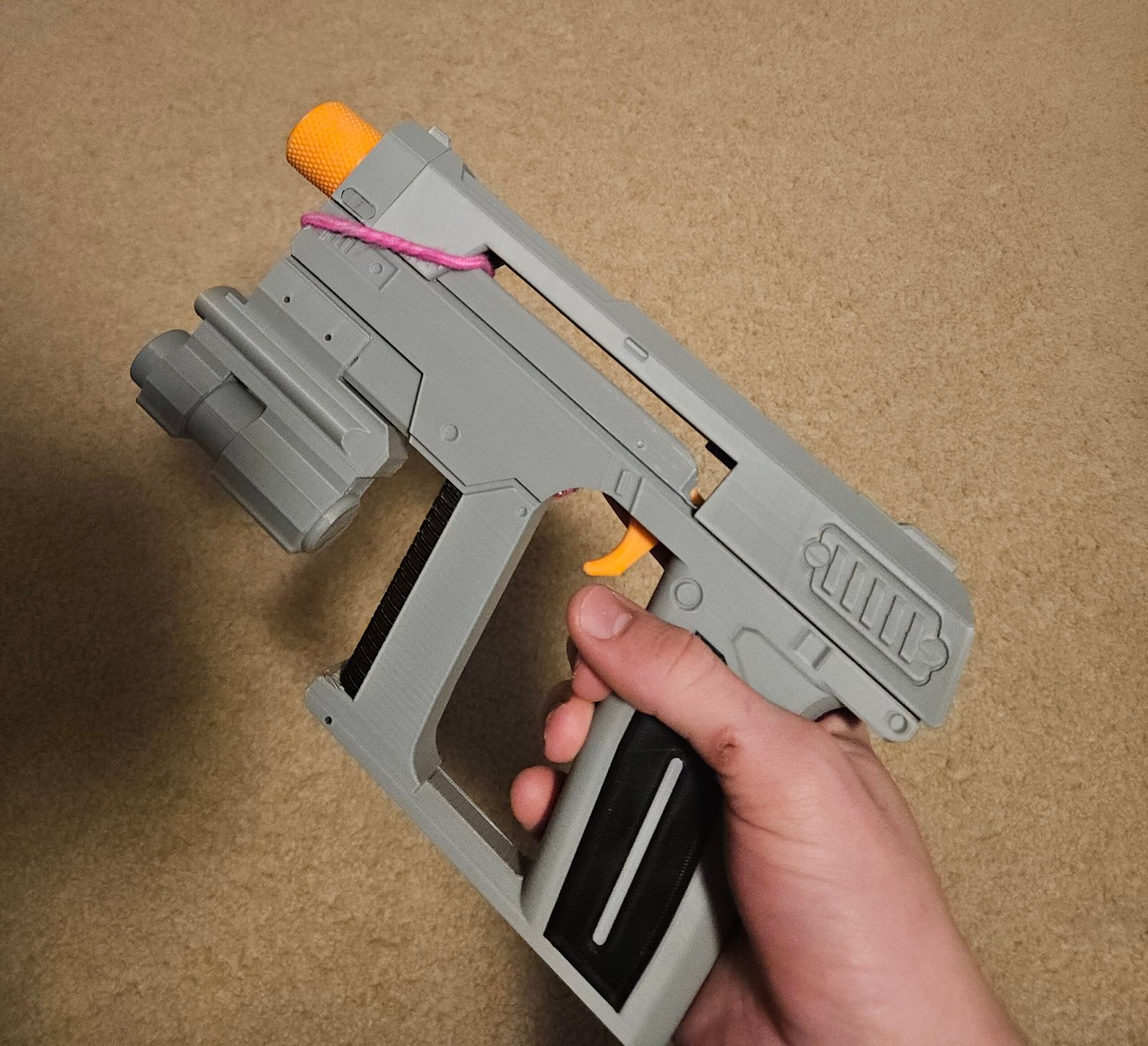 P2 Patriot: A Low Hardware Nerf Stringer Blaster, inspired by the Helldivers Peacemaker - Image 3