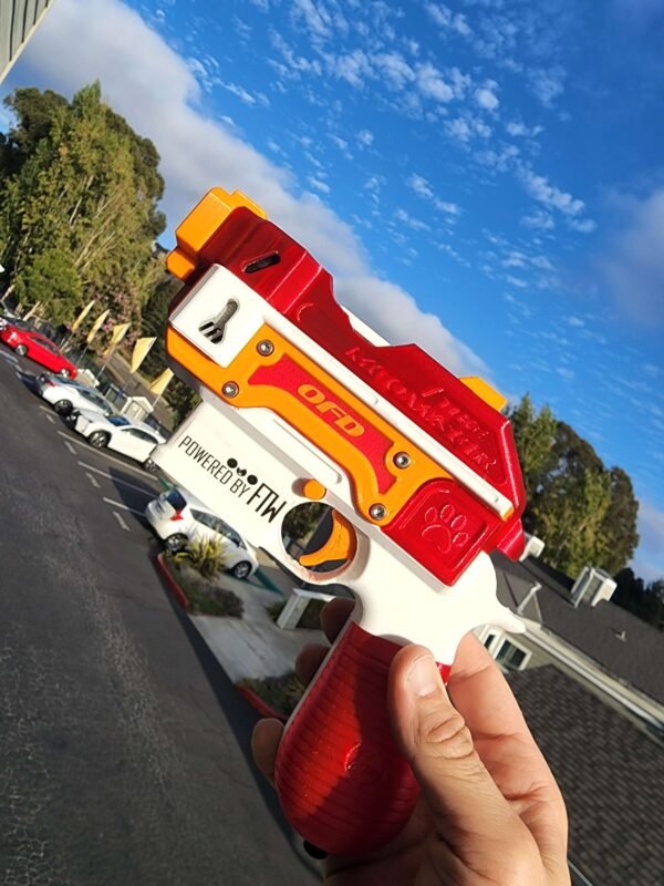 Meowser 3d Printed Fully Automatic Flycore Nerf Toy Blaster (.STL FILES ONLY) - Image 7