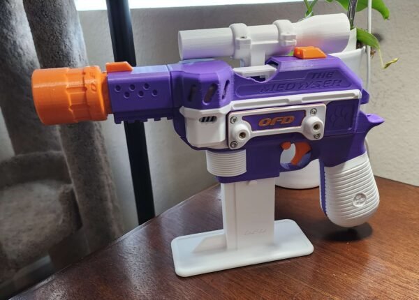 Meowser DL-44 3d Printed Sci-fi Expansion Toy Blaster Accessory Kit (.STL files only) - Image 2