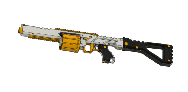 X-Shot Micro 2.0 Reshell 4 - Revolver Rifle v1.0 - Image 4