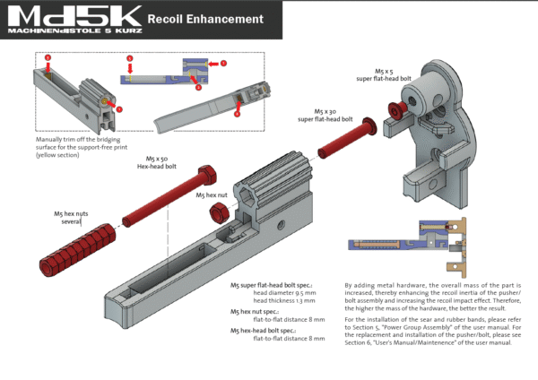 Md5K - DLC 6 - Recoil Enhancement for Toy Disc Shooter - Image 2