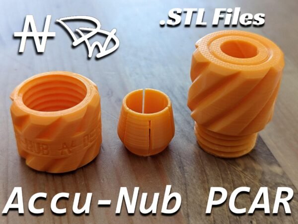 Accu-Nub PCAR Classic- Digital .STL Files - Toy Foam Dart Blaster Accessory