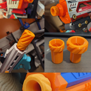 Accu-Nub PCAR - Blaster-Specific BUNDLE - Digital .STL Files - Toy Foam Dart Blaster Accessory
