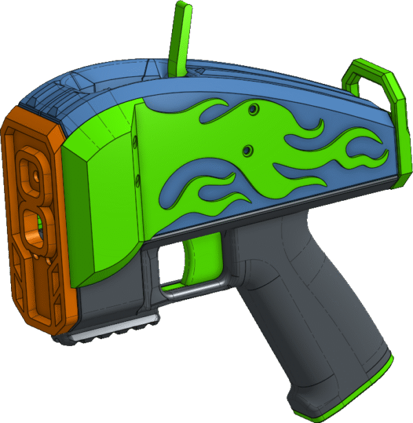 Al-Mi'raj Toy Foam Dart Flycore Blaster