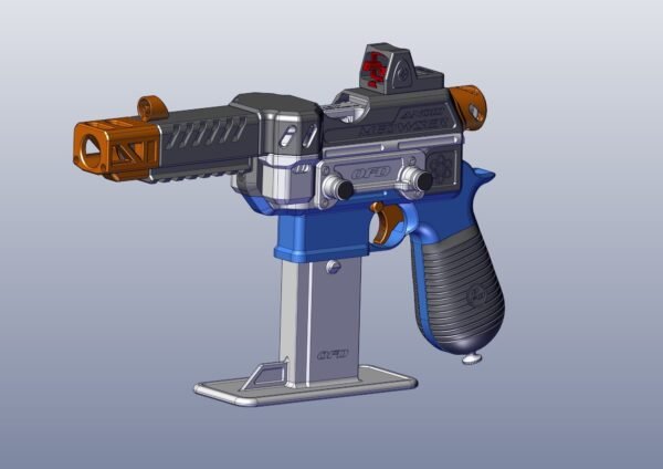 Anoid Meowser Neutron Solenoid Pusher 3d Printed Toy Blaster Accessory Kit (.STL FILES ONLY)