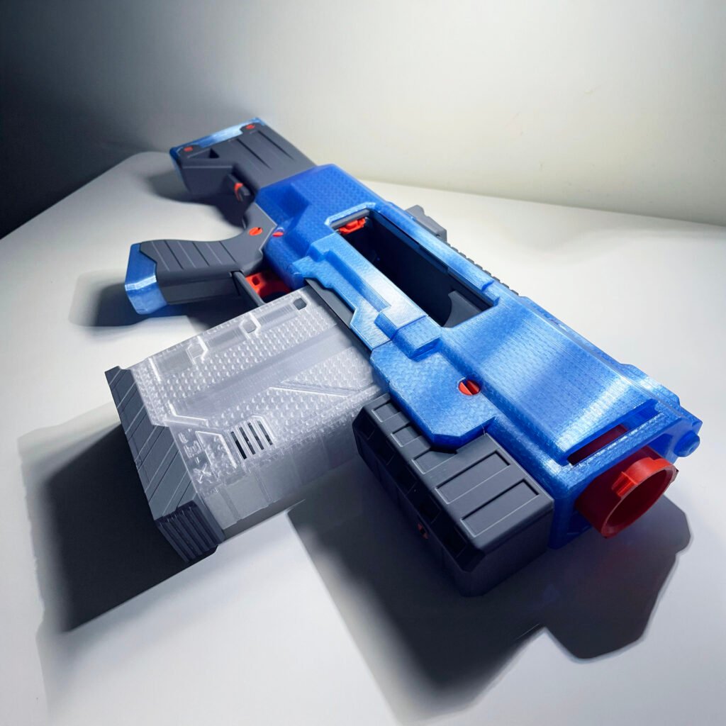 Bastion: Fully Mechanical X-GEN Shell-Ejecting Foam Dart Blaster ...