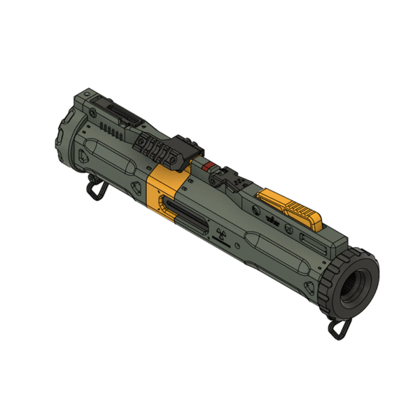 Fenrir 717 (Pump Action Rocket bazooker) *Stl file only - Image 3