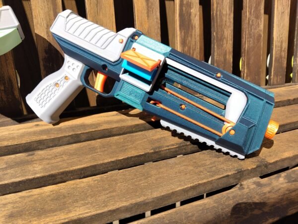 Melody | STL FILES | Clip Fed Pistol Blaster - Image 2