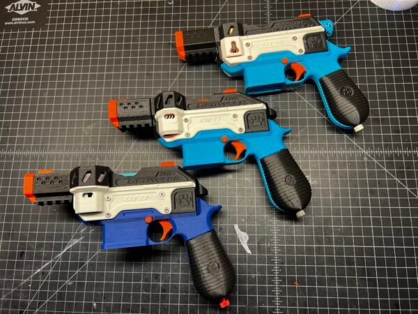 Meowser 3d Printed Fully Automatic Flycore Nerf Toy Blaster (.STL FILES ONLY) - Image 3