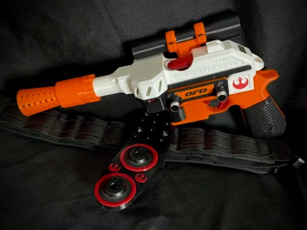 Meowser DL-44 3d Printed Sci-fi Expansion Toy Blaster Accessory Kit (.STL files only) - Image 4