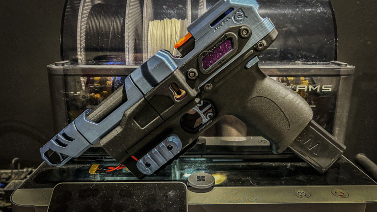 Flycore Q2 3d Printed Fully Automatic Flycore Nerf Toy Blaster (.STL FILES ONLY ...