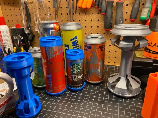 Turbine CAN NERF SCAR Toy Blaster Barrel Cosmetic Soda Can Shroud (Digital Files - STLs Only) - Image 3