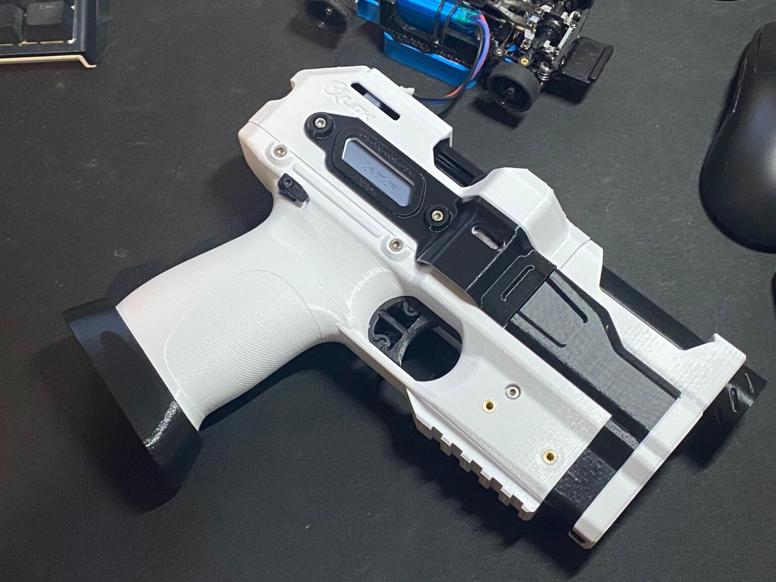 Flycore Q2 3d Printed Fully Automatic Flycore Nerf Toy Blaster (.STL FILES ONLY ...