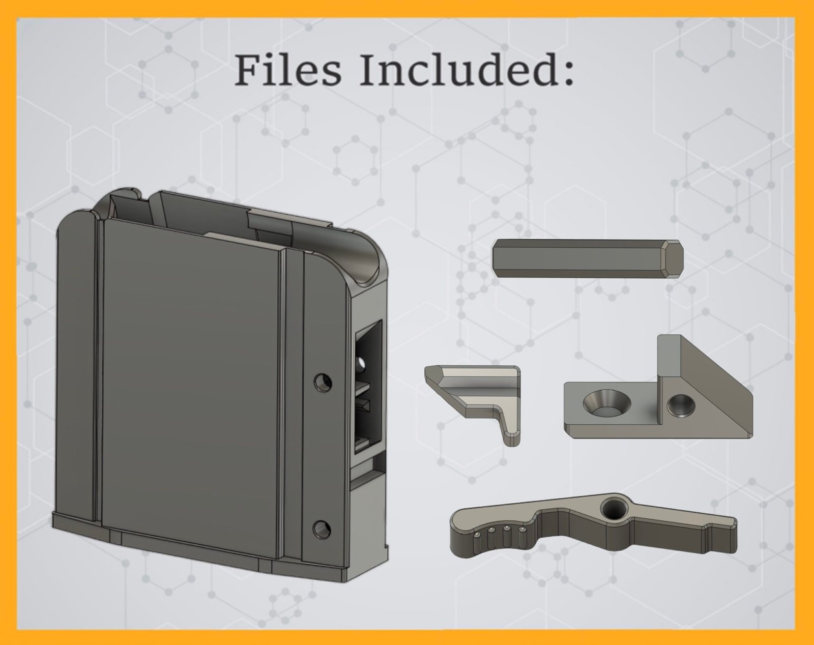 Universal Angled Talon and Nightingale Magazine Adapter - Spring Blasters - Image 2