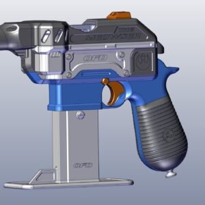 Meowser 3d Printed Fully Automatic Flycore Nerf Toy Blaster (.STL FILES ONLY)