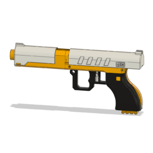 X-Shot Micro 2.0 Reshell 2.1 - Kickback Double Action Sidegrade v1.1