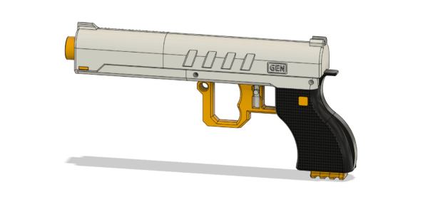 X-Shot Micro 2.0 Reshell 2.1 - Kickback Double Action Sidegrade v1.1 - Image 6