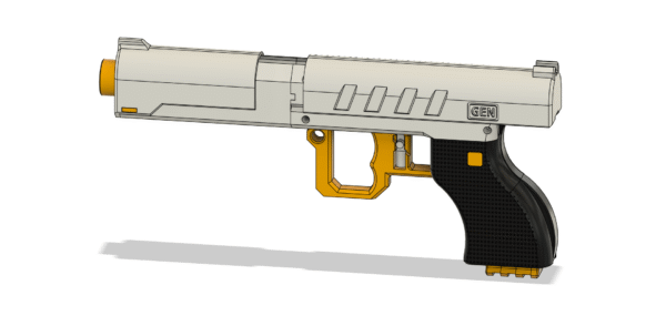 X-Shot Micro 2.0 Reshell 2.1 - Kickback Double Action Sidegrade v1.1 - Image 7