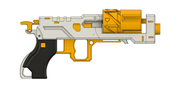 X-Shot Micro 2.0 Reshell 3 - Revolver Double Action v1.0 - Image 2