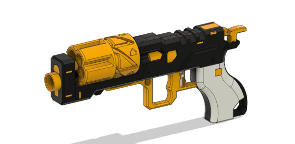 X-Shot Micro 2.0 Reshell 3 - Revolver Double Action v1.0 - Image 3