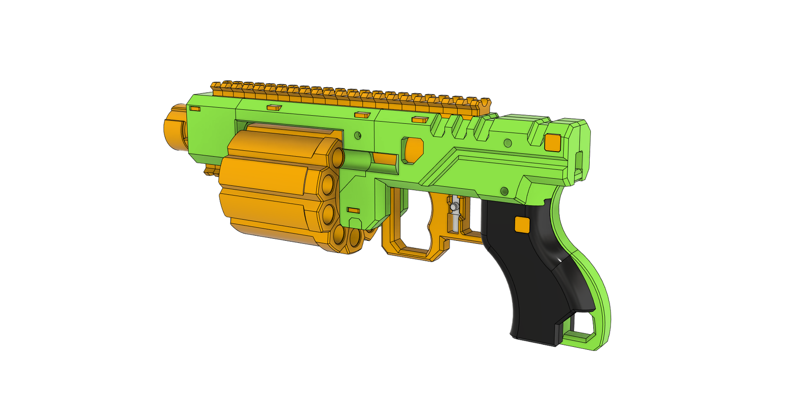 X-Shot Micro 2.0 Reshell 4 - Revolver Rifle v1.4 - Image 9