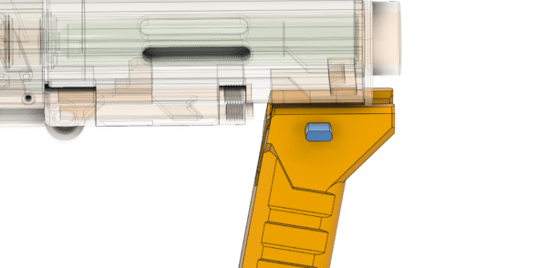 No Hardware Picatinny-Compatible Blaster Foregrip - Image 3