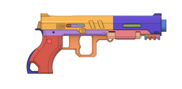 X-Shot Micro 2.0 Reshell 5 - Inline Shell Variant v1.0