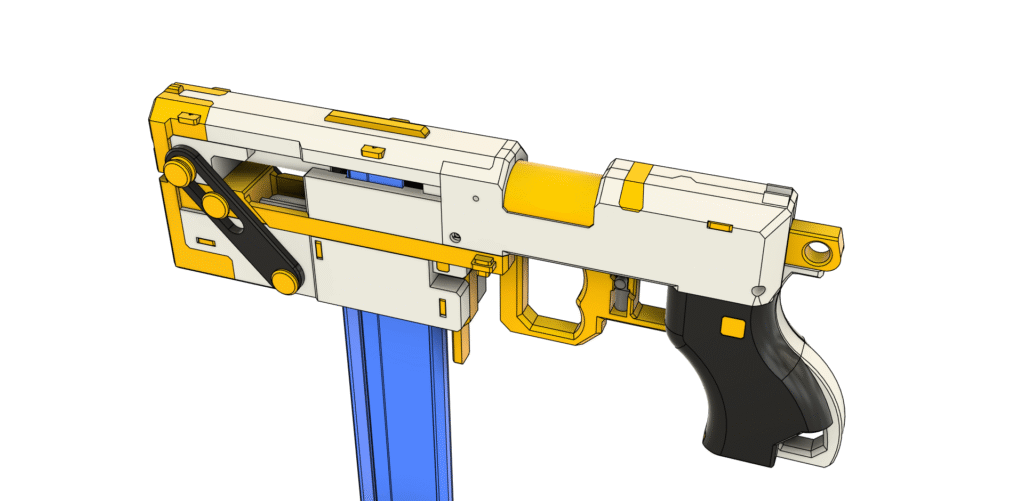 X Shot Micro Mod X-Shot Micro 2.0 Reshell 6 – Mag-Fed Variant v1.2 – Blaster Downloads