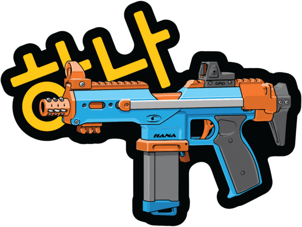 OFD Hana 3d printed toy foam dart blaster .STL FILES ONLY - Image 9