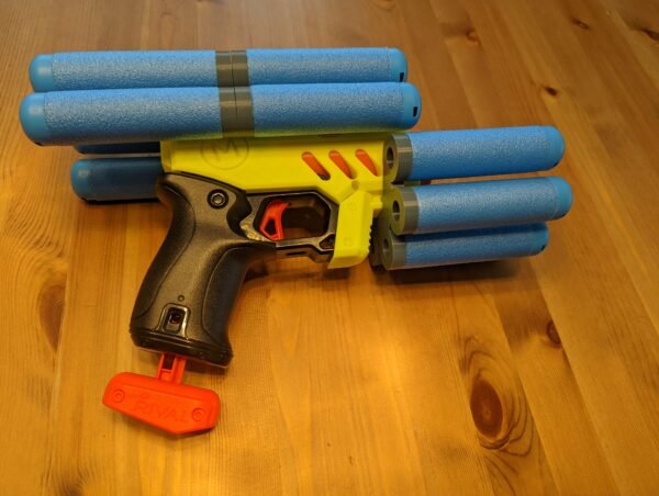 5ALVO Mega XL Dart Holder .STL Files - Toy Foam Dart Blaster Accessory - Image 4