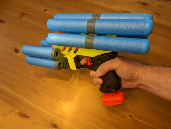5ALVO Mega XL Dart Holder .STL Files - Toy Foam Dart Blaster Accessory - Image 3