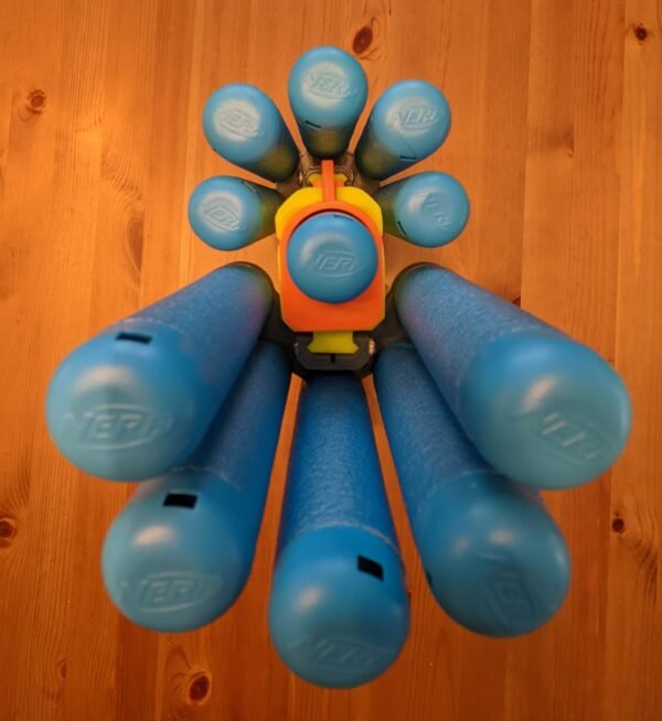 5ALVO Mega XL Dart Holder .STL Files - Toy Foam Dart Blaster Accessory - Image 5