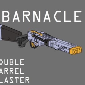 Barnacle | STL FILES | Double Barrel Blaster