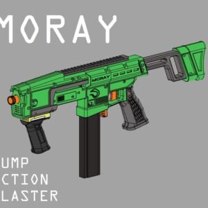 Moray | STL FILES | Pump Action Magfed Blaster