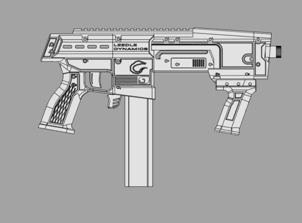 Moray | STL FILES | Pump Action Magfed Blaster - Image 5