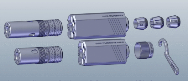 Turbine Modular SCAR Barrel System (Digital Files - STLs Only)
