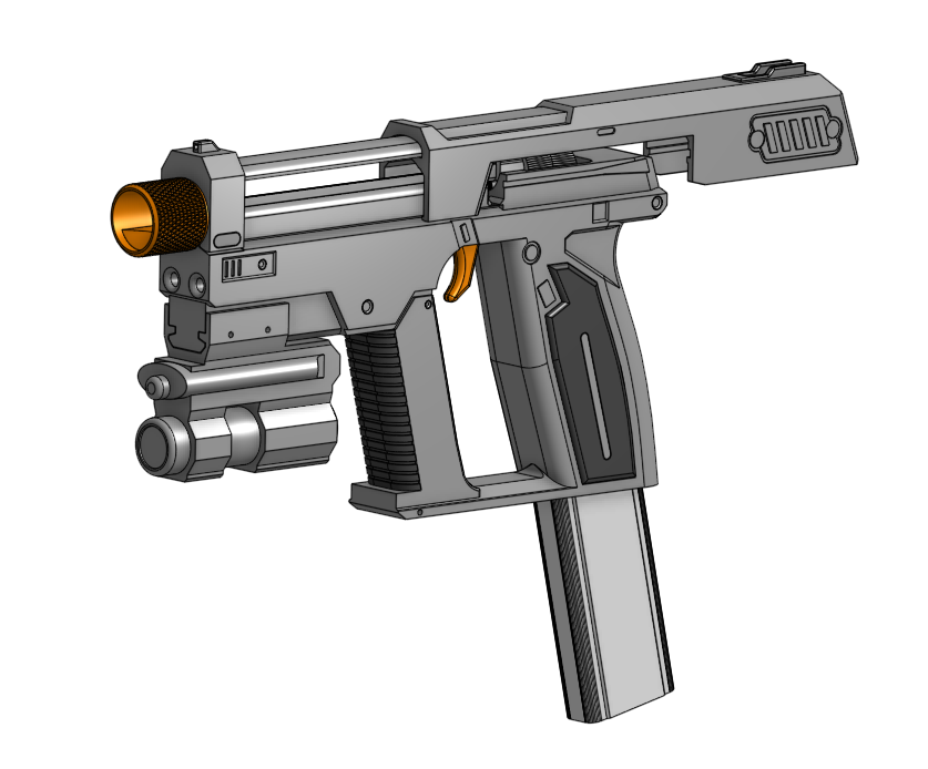P2 Patriot: A Low Hardware Nerf Stringer Blaster, inspired by the Helldivers Peacemaker - Image 4