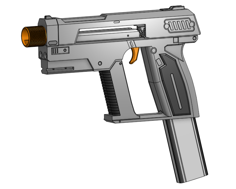 P2 Patriot: A Low Hardware Nerf Stringer Blaster, inspired by the Helldivers Peacemaker - Image 6