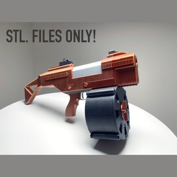 Scully V2 Add On - Drum Mag - STL Files - Image 5