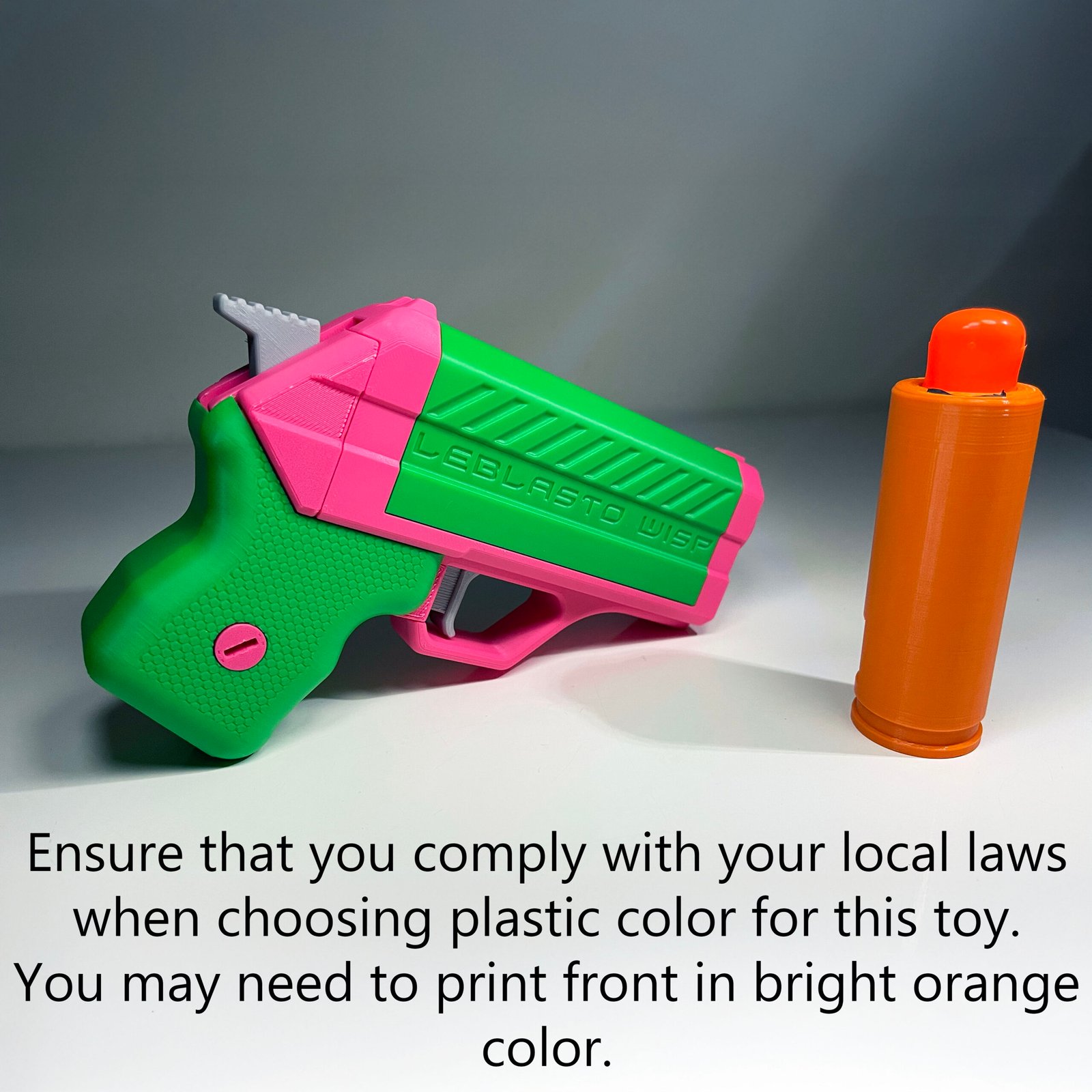 Wisp - LB32 Cartridge Toy Blaster - STL Files - Image 2