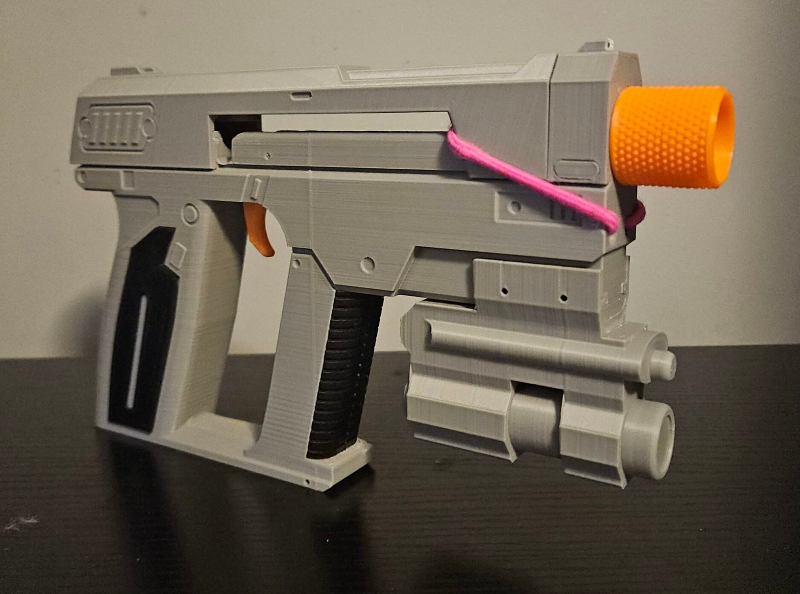 P2 Patriot: A Low Hardware Nerf Stringer Blaster, inspired by the Helldivers Peacemaker