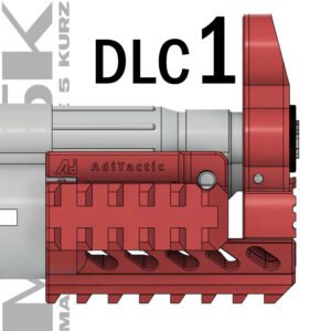 Md5K - DLC 1 - Snub Nose and Tactical Handguard for Toy Disc Shooter