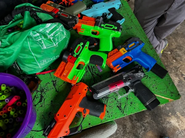 Quik 3d Printed Fully Automatic Flycore Toy Nerf Blaster (.STL FILES ONLY) - Image 3