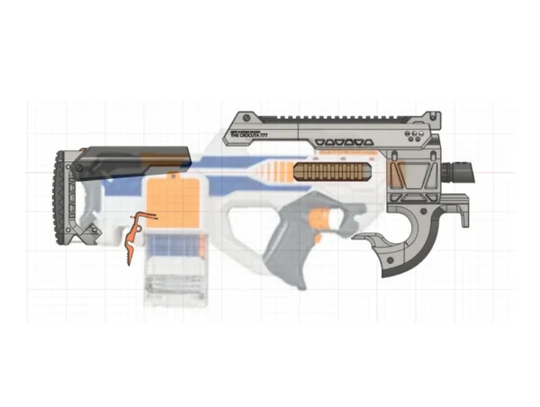 Rayven RayvenFire mod (The Crocuta 777 Type C) *Stl file only - Image 4