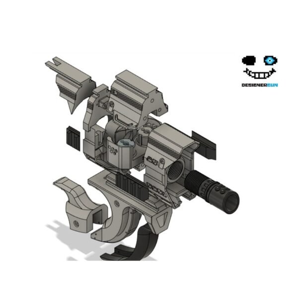 The Crocuta 777 MK2 - Full Kit (compatible with Raven) *Stl file only - Image 5